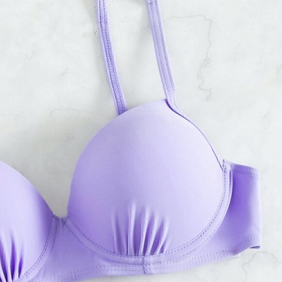 Vacay Ready Push Up Bikini Swimsuit purple - Picture 6 of 6